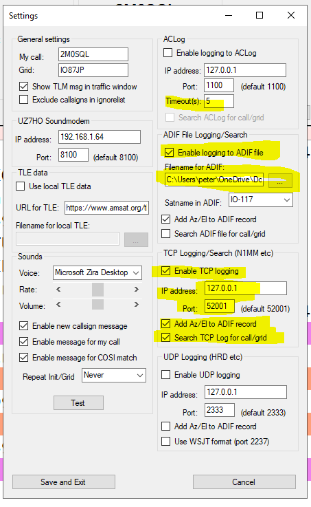 Greencube Settings Screenshot